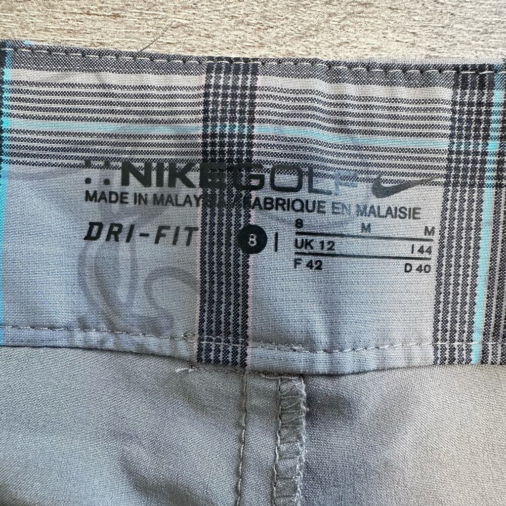 Nike Women Golf Skirt Skort Gray Plaid Med - Picture 4 of 9